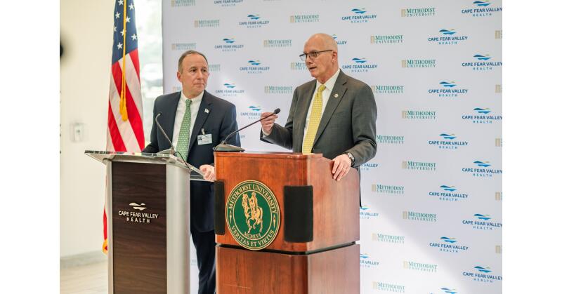 Methodist University and Cape Fear Valley Health Announce Partnership to Create a New Medical School - Vimarsana News