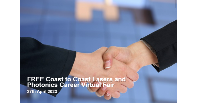 Free Coast to Coast Lasers and Photonics Career Virtual Fair - Vimarsana News
