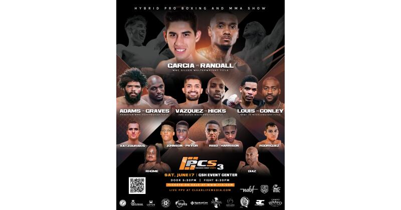 PCS3: Garcia vs. Randall, June 17 - Vimarsana News