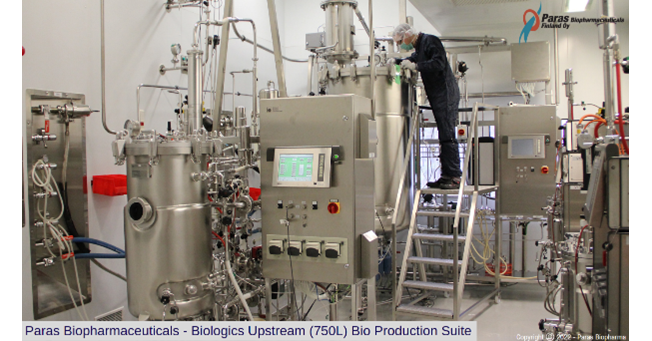 Paras Biopharma (Biologics CDMO) Announces Industry Leading Scale-up Development & Production Process of an "Onco-Immunology Fc-fusion Biologic" - Vimarsana News
