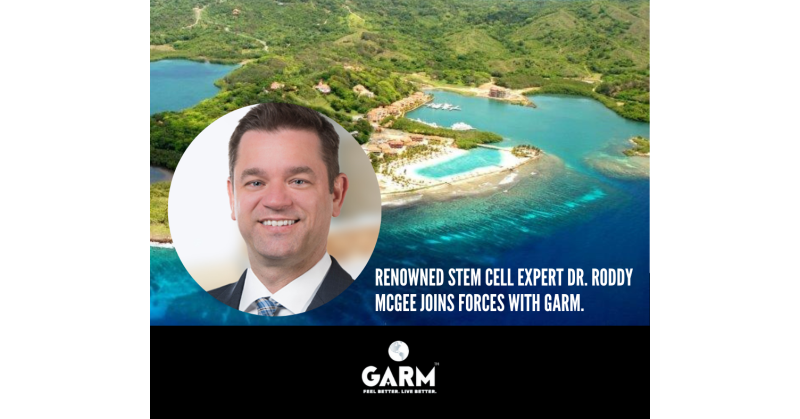 Renowned Stem Cell Expert Dr. Roddy McGee Joins Forces with GARM Clinic for Groundbreaking Collaboration in Regenerative Medicine - Vimarsana News