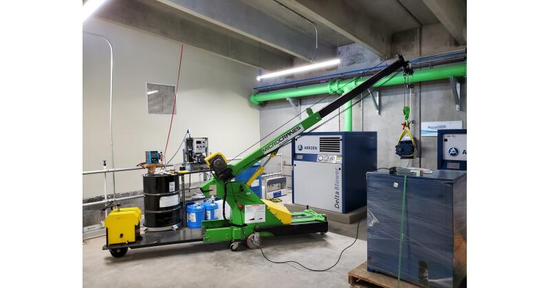 Microcranes® Integrates with Pure Cycle Water's New Reclamation Facility - Vimarsana News