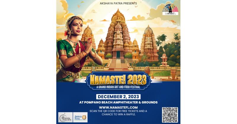 Akshaya Patra Presents Namaste! 2023 Indian Festival Dec. 2, 2023 - Vimarsana News