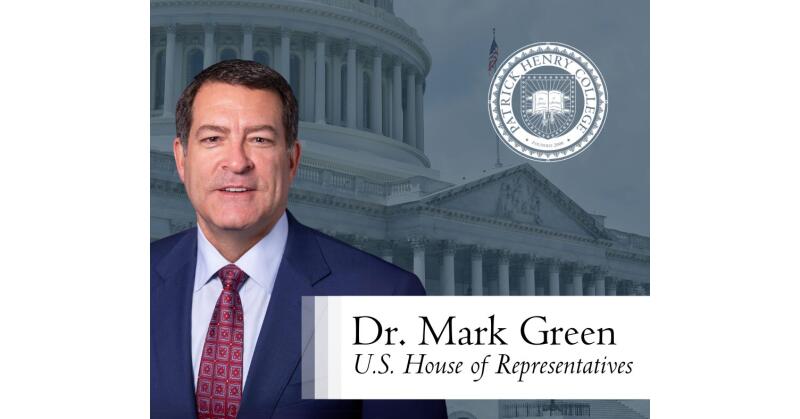 Congressman Mark Green to Give the 2024 Commencement Address at Patrick Henry College - Vimarsana News