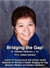 Dr. Kathleen Albertson, L. Ac, PhD