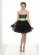 Wholesale Black Strapless Evening Dresses SO0109