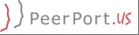 PeerPort.us Logo