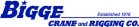 Bigge Crane and Rigging Logo