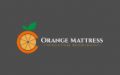 Orange Mattress - Custom Bedding Logo