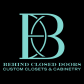 Behind Closed Doors Custom Closets and Cabinetry Logo