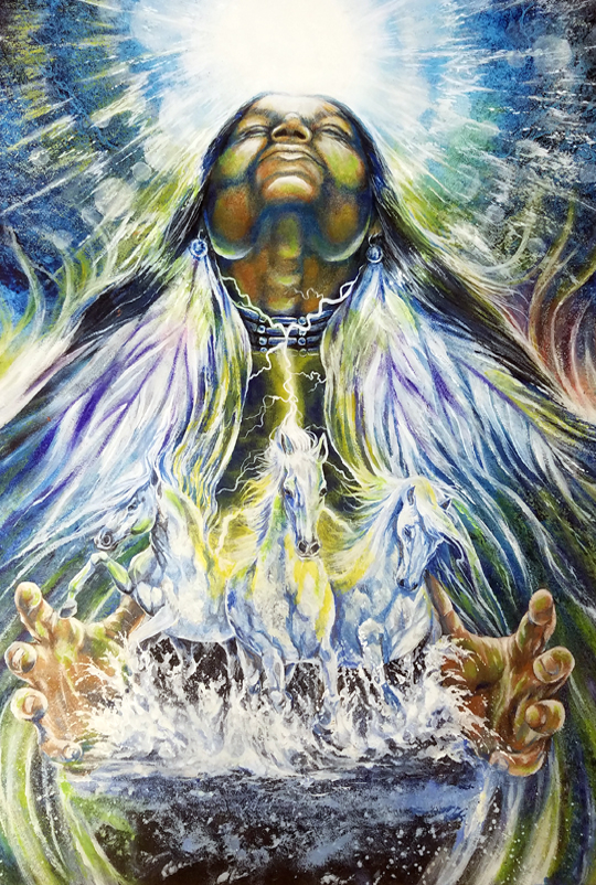 Native American Spirit Art Riocallaghn