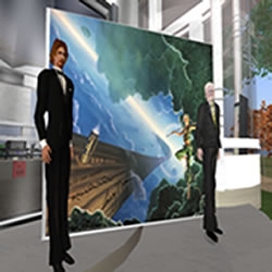 Second Life - Monogram Virtua Sponsors 1st Annual Writers Convention and Fundraiser in Cyber Space