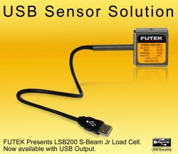 FUTEK Offers Load Cell with USB Output