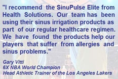 SinuPulse Elite® Revolutionary New Pulsatile Nasal Irrigation Device. Published Medical Reports Indicate 100X More Effective Than Manual Nasal Irrigation Methods.