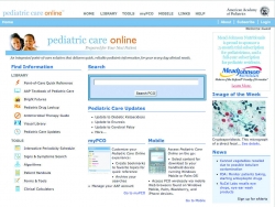 American Academy of Pediatrics Launches Pediatric Care Online™