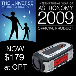 OPT Announces a Special Sales Event to Honor the International Year of Astronomy’s Selection of the Celestron SkyScout as the Official Product of IYA2009
