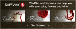 Safeway Launches First-of-Its-Kind Website for Brides Offering Specialty Cakes, Flowers & Wines. Cost Calculator Keeps Party on Budget.