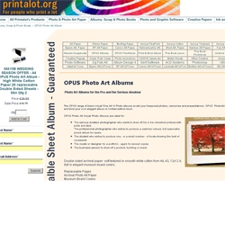 Printalot.org – A New Supplies and Software Source for Those People Who "Print a lot"