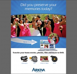 Arkiva Announces Acquisition of APM Studios Increasing Capacity 10 Fold for Transferring Home Movie Videotapes to DVD and the Internet