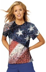 The Memorial Flag - Re-Issue of September 11 Anniversary Shirt Made from 1,000 Images
