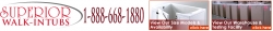 Superior Walk-in Tubs - The Safest Way to Enjoy a Deep Soaking Bath Without Having to Step Over the Rim or Lay Down on the Bottom of the Tub. Worry Free Bathing.