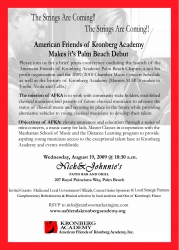 American Friends of Kronberg Academy Makes Its Palm Beach Debut with a Series of Chamber Music Concerts