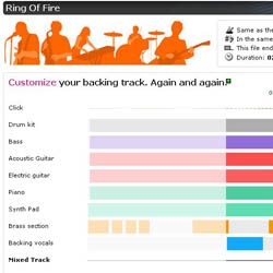 A New Feature: Custom Backing Track, a Worldwide Exclusive Offer for Musicians