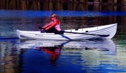 World’s First High Tech Classic Rowing Boat in US Sailboat Show