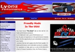 American Made Products Available from Lyons Performance LLC