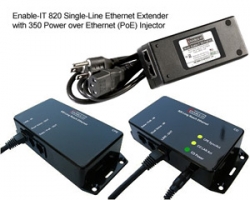 Industry's Lowest Cost Ethernet Extender Now Comes with Free Power Over Ethernet Injector