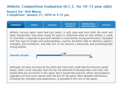 Sports and Psychology: Frozen Ropes Adopts PsychTests' ACE (Athletic Competition Evaluation) to Improve Young Athletes' Mental Performance