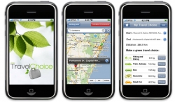 GPS Based App "Green Travel Choice" Makes CO2 Reduction Simple for Responsible Travellers - Try It on Your iPhone Now