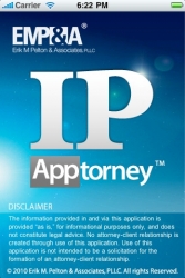 Free Intellectual Property Law App Now Available for iPhone