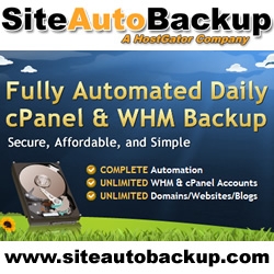HostGator's SiteAutoBackup.Com Now Supports Non cPanel Web Hosts