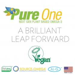 Pure One™ Omega-3 Registered with the Vegan Society