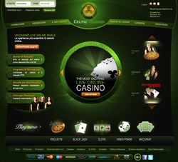 Celtic Casino Now Features Italian Language Option