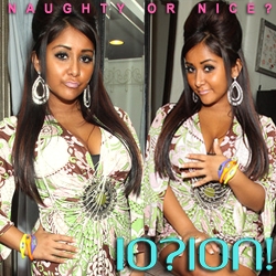This Week Jersey Shore's Tiny Troublemaker "Snooki" is in Court, But Was Recently Seen with Her Wrists Fashioned in Italian IOION Style and Color Instead of Handcuffs