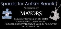 Mayors Jewelers of Citrus Park Town Center to Hold Sparkle for Autism Event