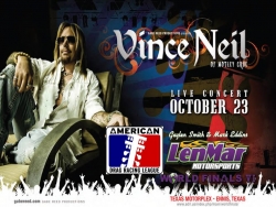 Motley Crue’s Vince Neil Set to Rock October’s LenMar Motorsports ADRL World Finals VI in Texas