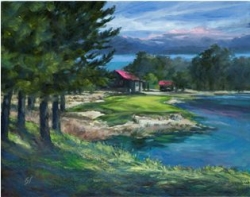 New Golf Course Landscape Paintings by Guy Salvato Unveiled