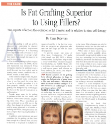 Dallas Plastic Surgeon and Fat Grafting Expert Featured in Plastic Surgery Practice Magazine
