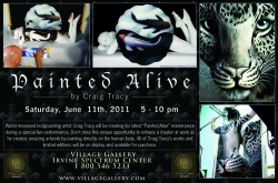 Village Gallery Presents Body Painter Craig Tracy in Person