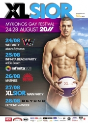The Famous XLSior International Gay Dance Festival Will Take Place on Mykonos Island from August 24th Till Sunday August 28th. 2011
