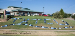 Texas Trust Credit Union Takes Part in the Planking Craze