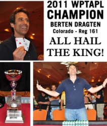 Colorado Resident Berten Dragten Crowned Champion After Winning the World Poker Tour Amateur Championship