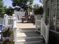 Southbridge Homeowner Gets Rave Reviews for New Deck and Railing