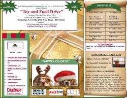 "Community Food and Toy Drive" in Cape Coral, Florida