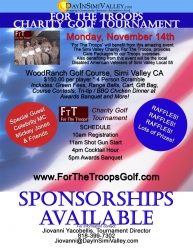 Golfers Tee Off for the Troops