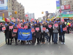 Monroe Students March in the Lunar New Year’s Parade