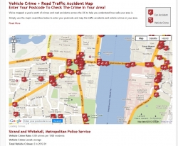 UK Car Crimes & Accidents Mapped - How Safe Are Your Local Streets?